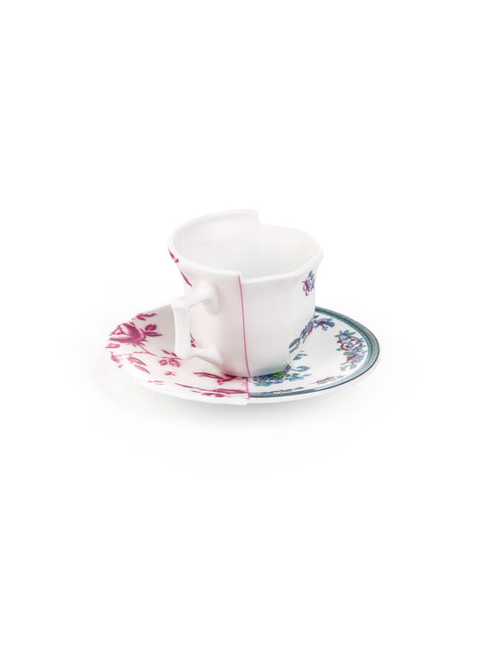 Tasse à café Hybrid de Seletti, porcelaine Bone China au design signé Ctrl-Zak. leonia