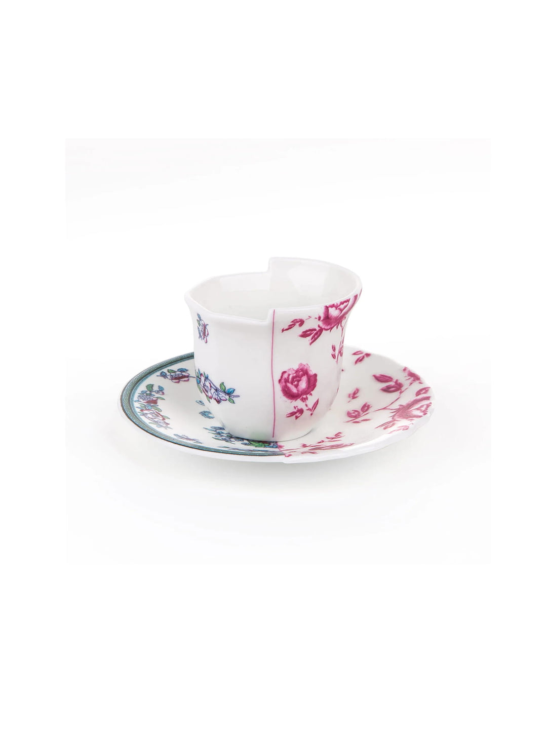 Tasse à café Hybrid de Seletti, art de la table en Bone China raffinée. leonia