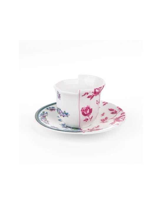 Tasse à café Hybrid de Seletti, art de la table en Bone China raffinée. leonia