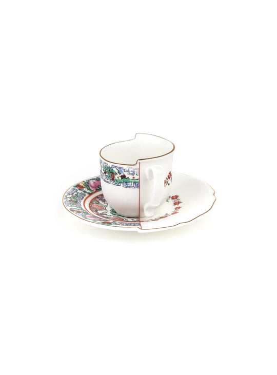 Tasse à café Hybrid de Seletti, motifs artistiques pour un café plein d'élégance. tamara