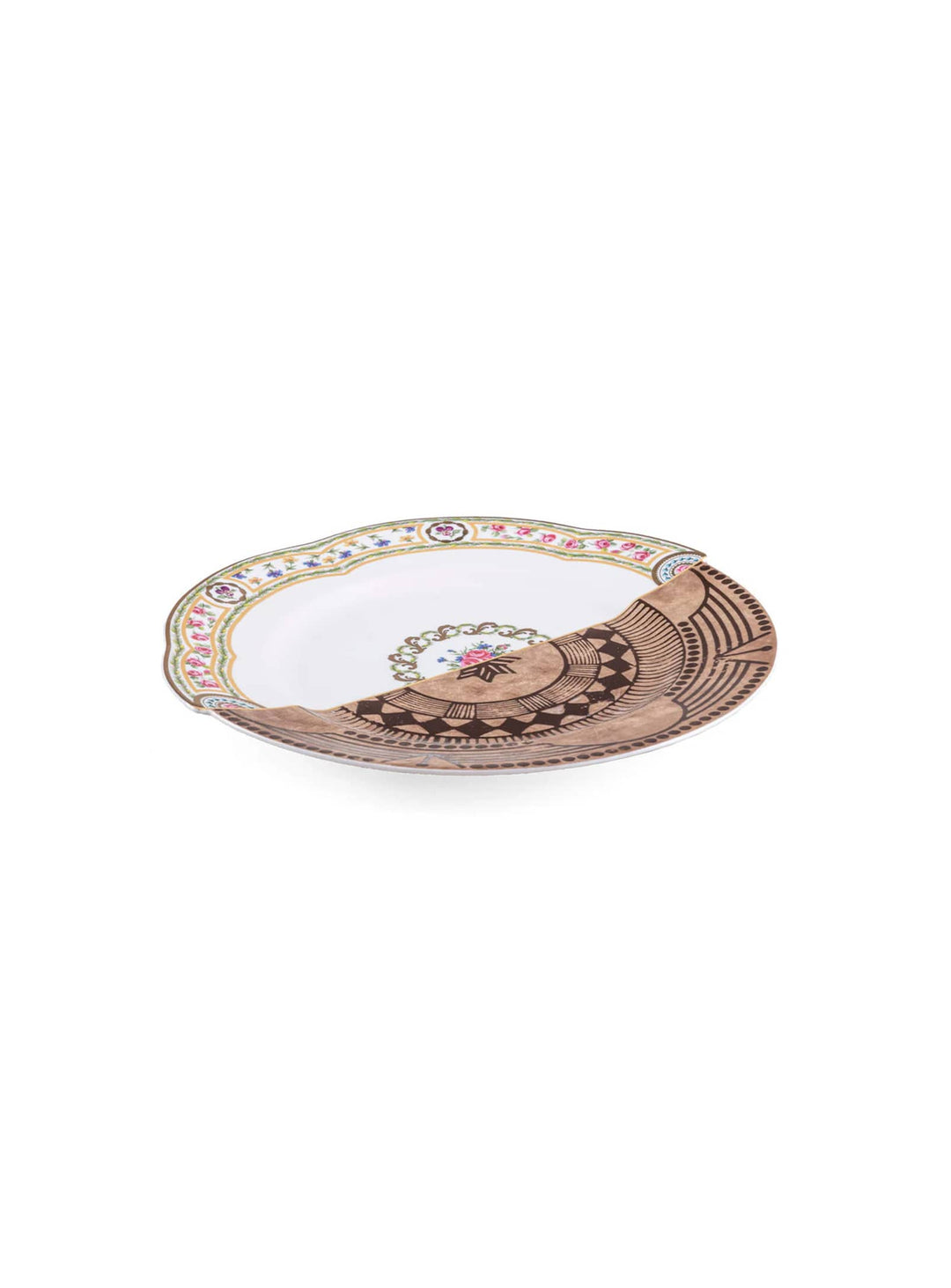 Assiette plate Hybrid Seletti : une création design mêlant histoire, art et modernité. hobyo