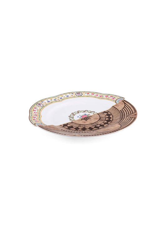 Assiette plate Hybrid Seletti : une création design mêlant histoire, art et modernité. hobyo