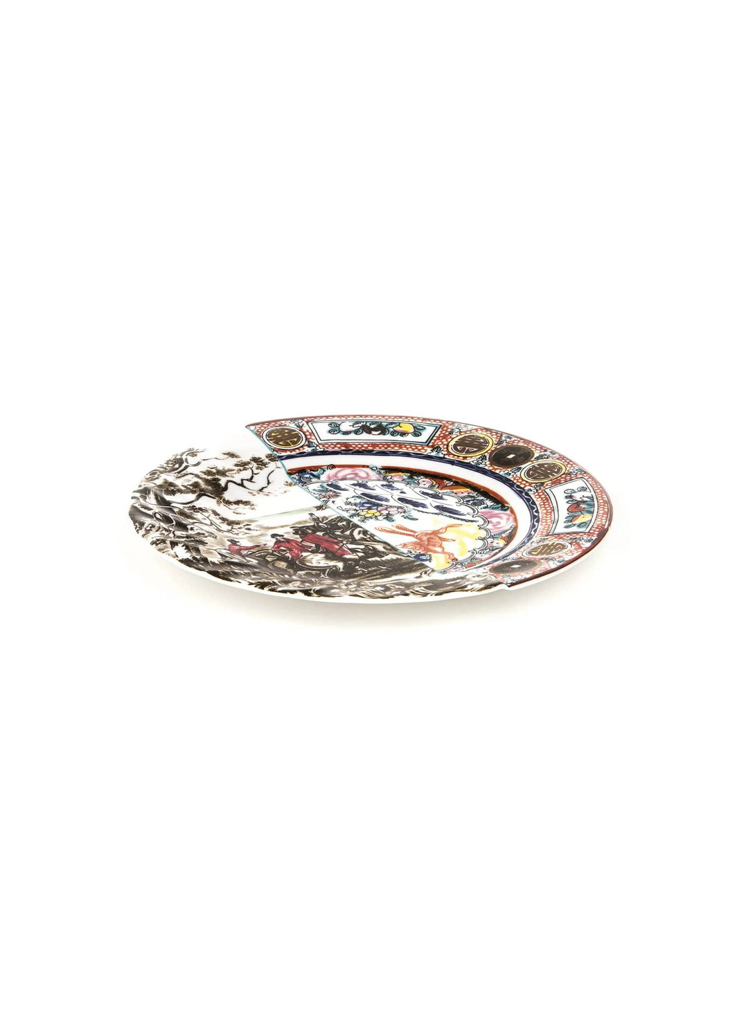 Assiette plate Hybrid Seletti : une création contemporaine au charme intemporel. eusapia