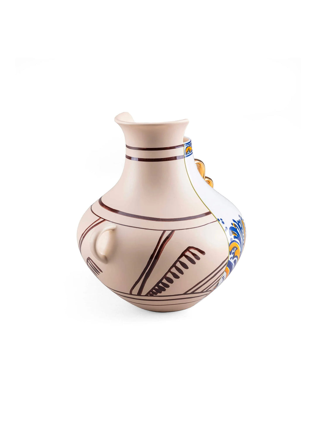 Vase Hybrid Nazca de Seletti, objet déco en porcelaine au style unique.