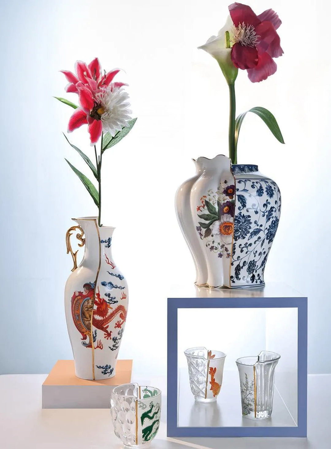 Vase Hybrid Melania de Seletti, création italienne au style artistique.