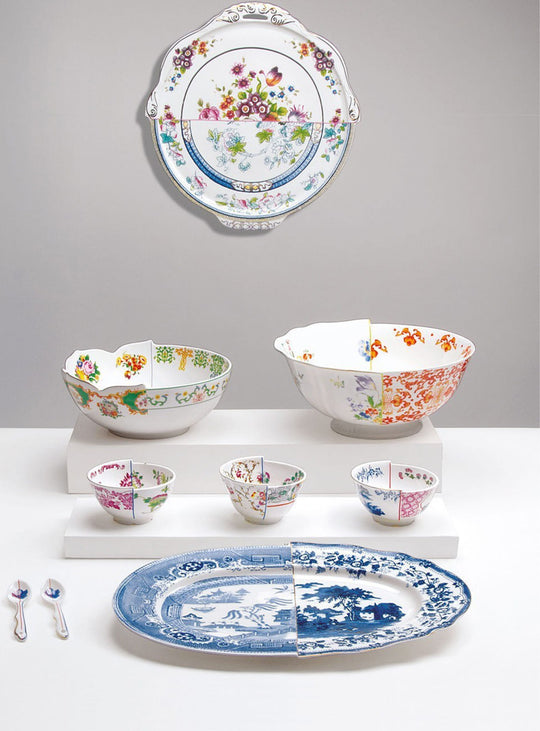 Bol à salade Hybrid Seletti : un art de la table mêlant patrimoine et modernité. 