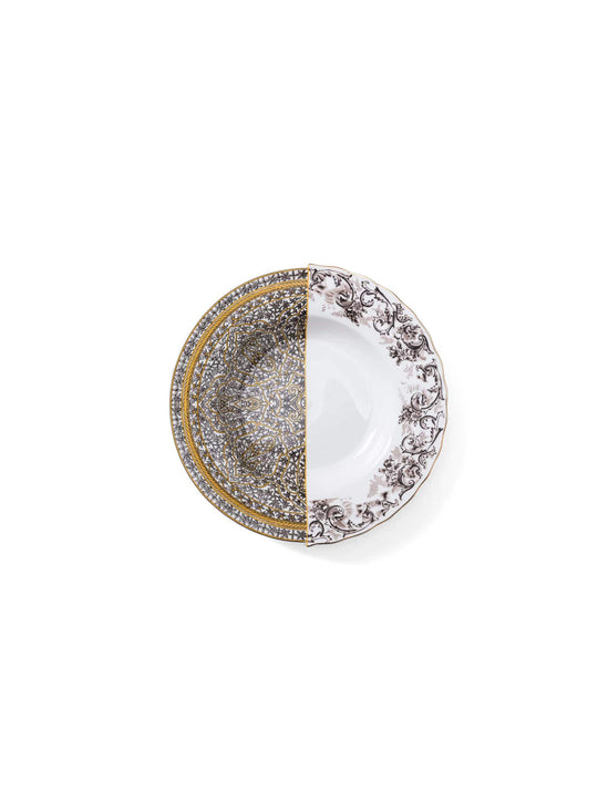 Assiette creuse Hybrid Seletti : une pièce design qui sublime chaque repas. agroha