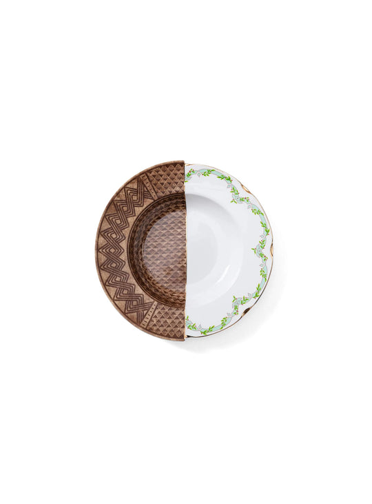 Assiette creuse Hybrid Seletti : un art de la table inspiré des civilisations anciennes. malao