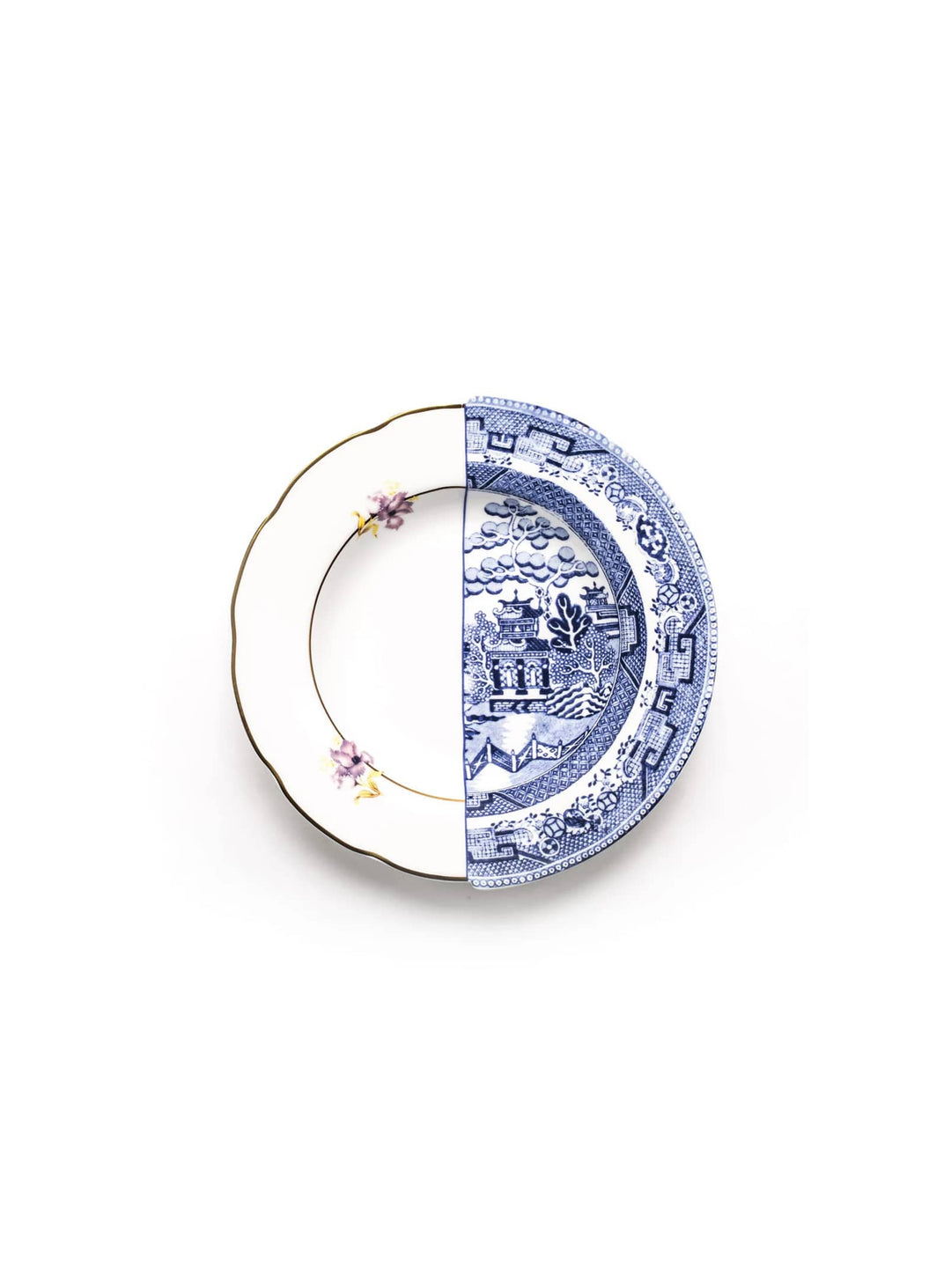 Assiette creuse Hybrid Seletti : un objet d'art de la table au style éclectique. fillide