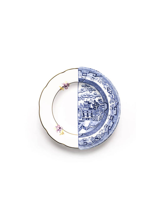 Assiette creuse Hybrid Seletti : un objet d'art de la table au style éclectique. fillide