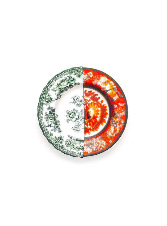 Assiette creuse Hybrid Seletti en porcelaine pour soupes, pâtes et risottos. cecilia