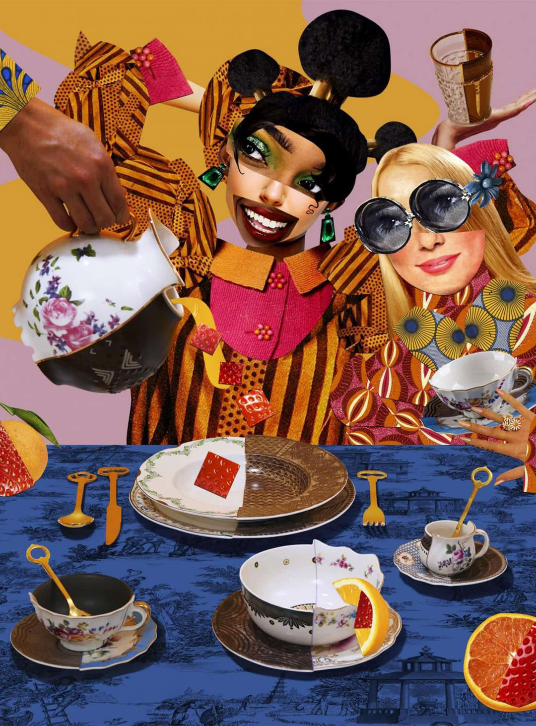 Assiette creuse Hybrid Seletti : un design iconique qui revisite les arts décoratifs du monde. malao