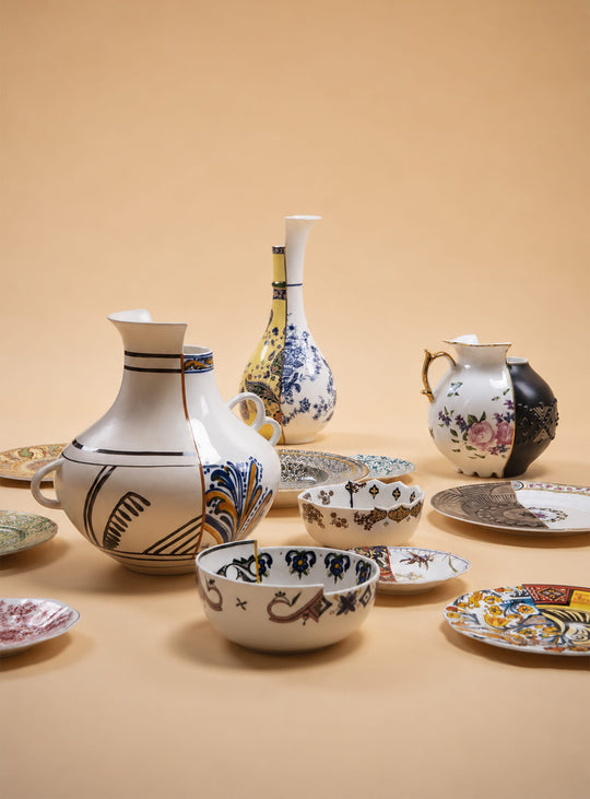 Vase Hybrid de Seletti, création design inspirée des traditions.