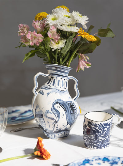Vase Ibex Seletti : déco antique revisitée façon pop acide.