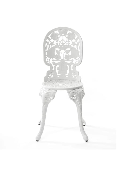 Chaise Industry Seletti : chaise moderne, design sculptural et style original. blanc
