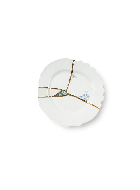 Assiette à dessert Kintsugi Seletti : l'alliance parfaite entre art, design et art de la table. 03