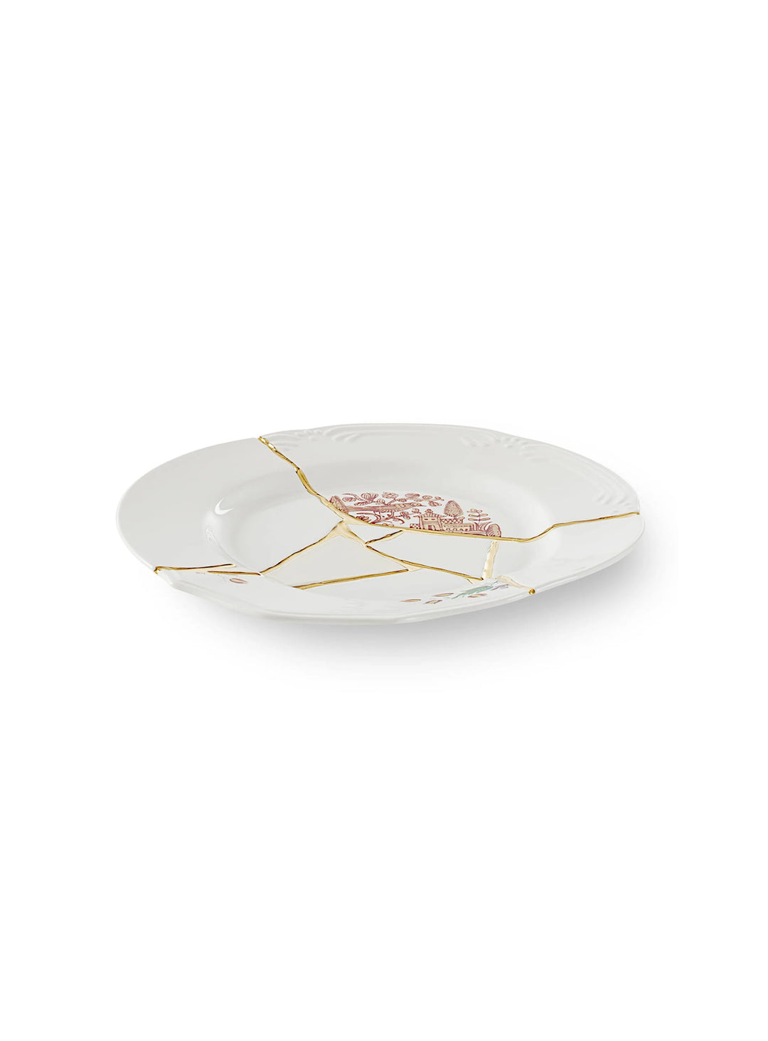 Assiette à dîner Kintsugi Seletti : l'alliance du design contemporain et de la tradition japonaise. 02