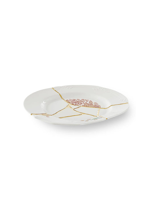 Assiette à dîner Kintsugi Seletti : l'alliance du design contemporain et de la tradition japonaise. 02
