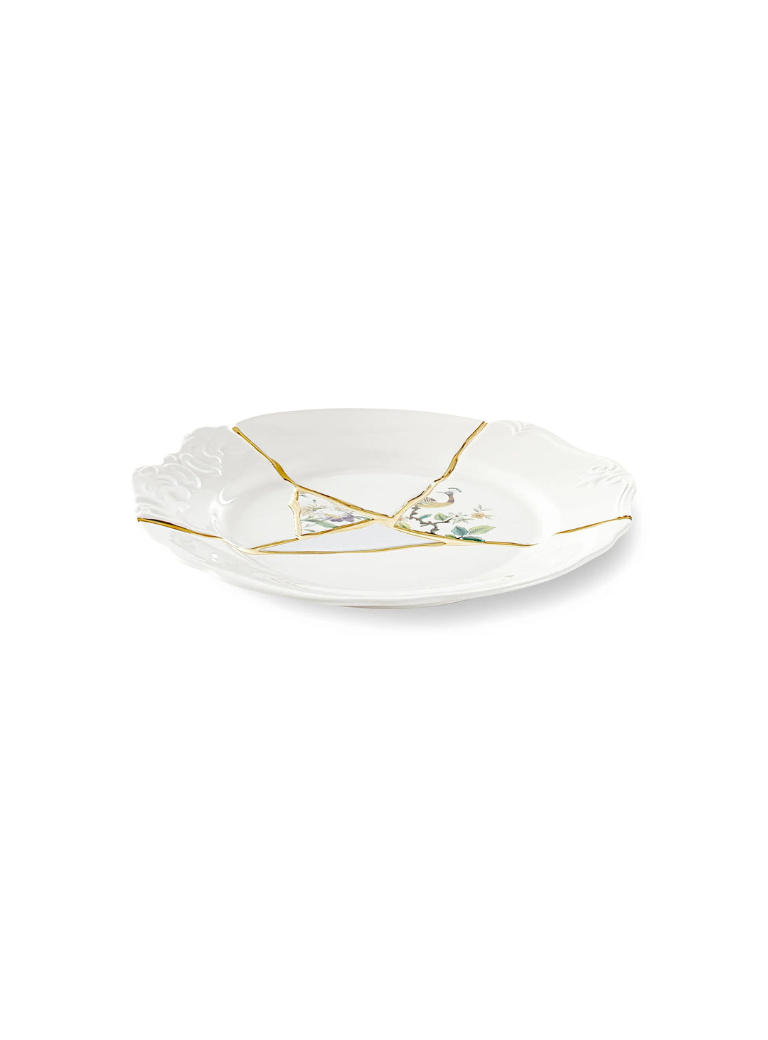Assiette à dîner Kintsugi Seletti : une pièce de caractère entre art et art de la table. 02
