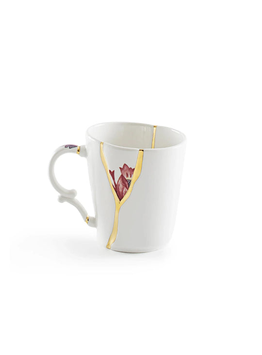 Mug Kintsugi Seletti : une pièce raffinée qui célèbre la beauté de l'imparfait. 03