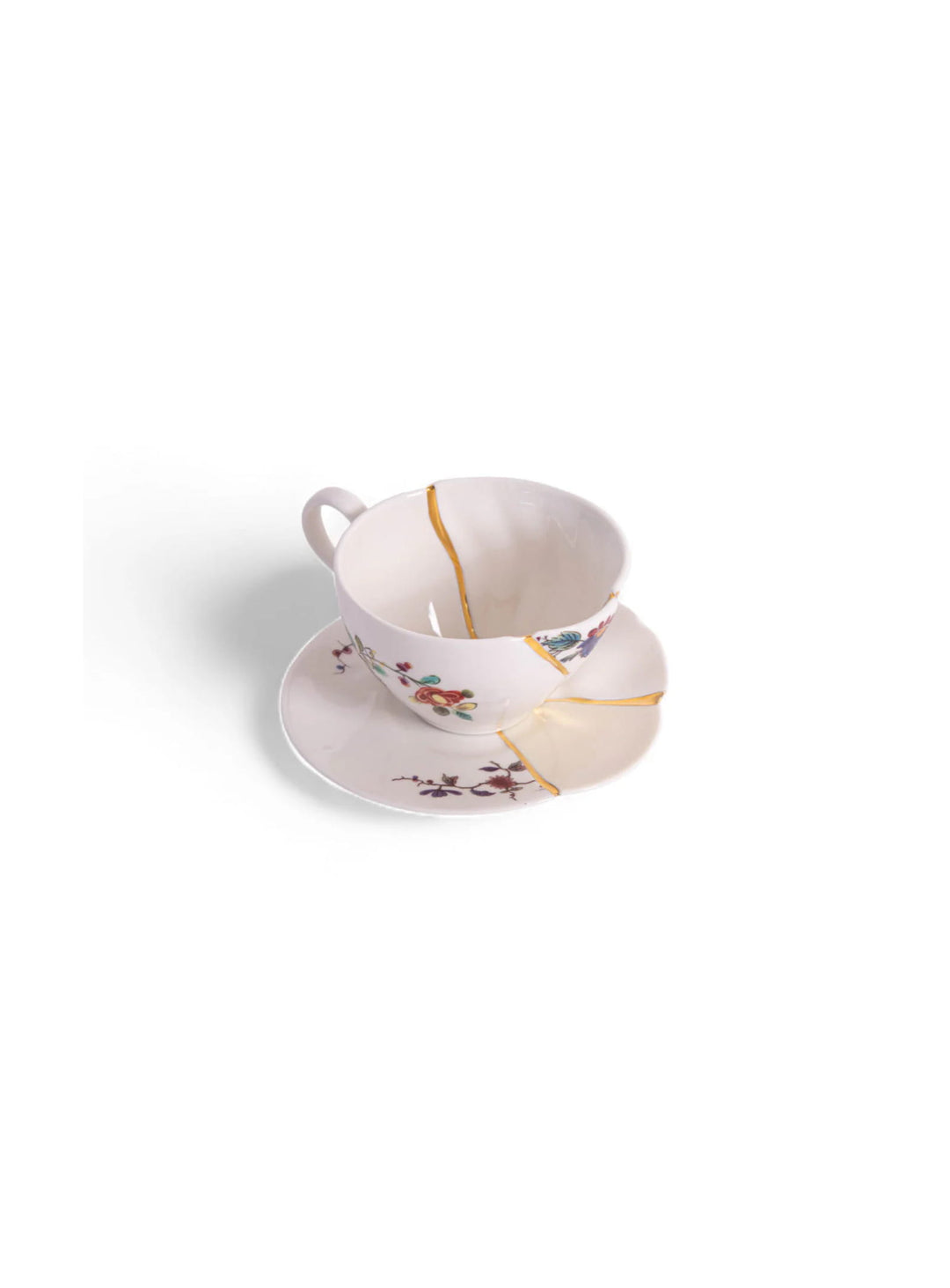 Tasse à thé et soucoupe Kintsugi Seletti : une création raffinée signée Marcantonio. 02