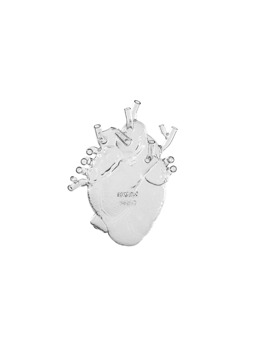 Vase Love in Bloom Seletti : une création originale inspirée de l'anatomie humaine. transparent