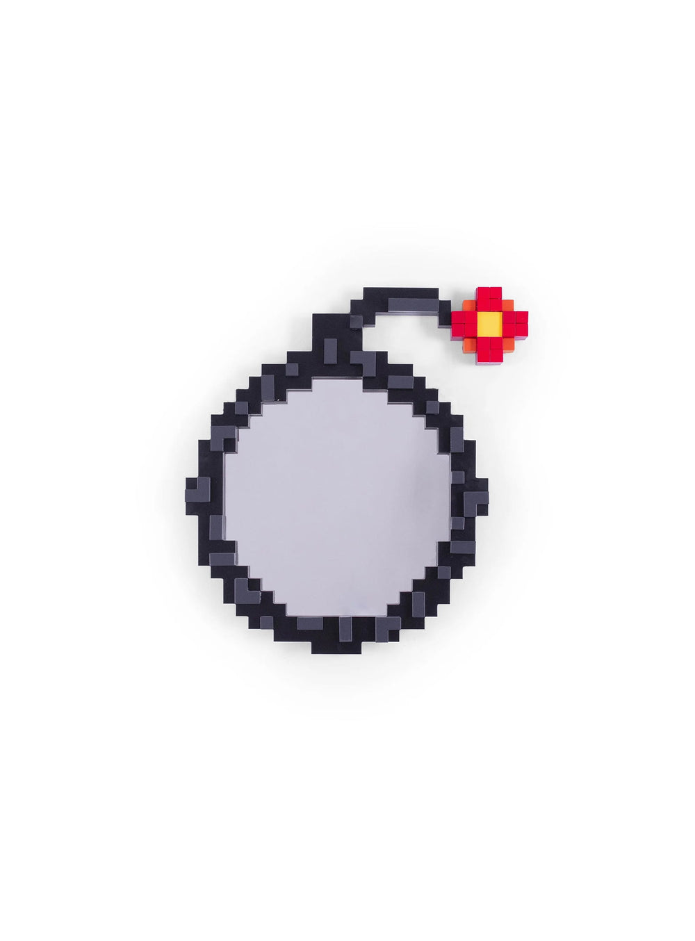 Miroir Bomb Seletti Pixel : miroir artistique inspiré des jeux vidéo, design unique et moderne.