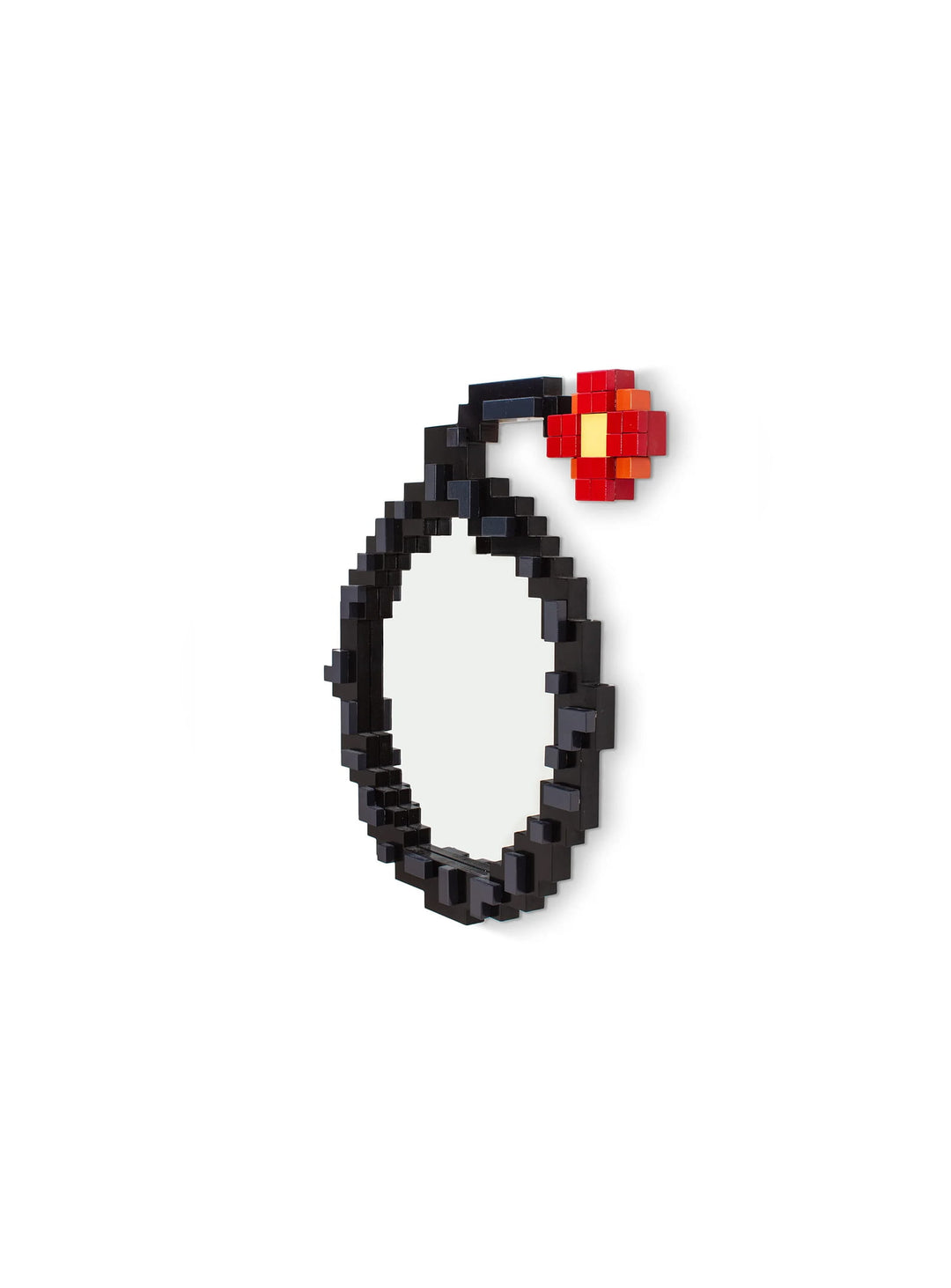 Miroir Bomb Seletti Pixel : miroir déco pixel art, style rétro gaming et touche fun.
