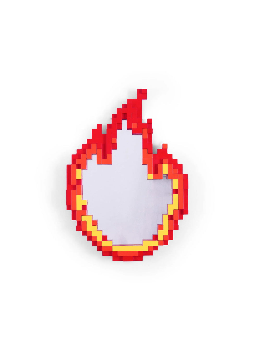 Miroir Flame Seletti Pixel : miroir artistique inspiré des jeux vidéo, style pop et vibrant.