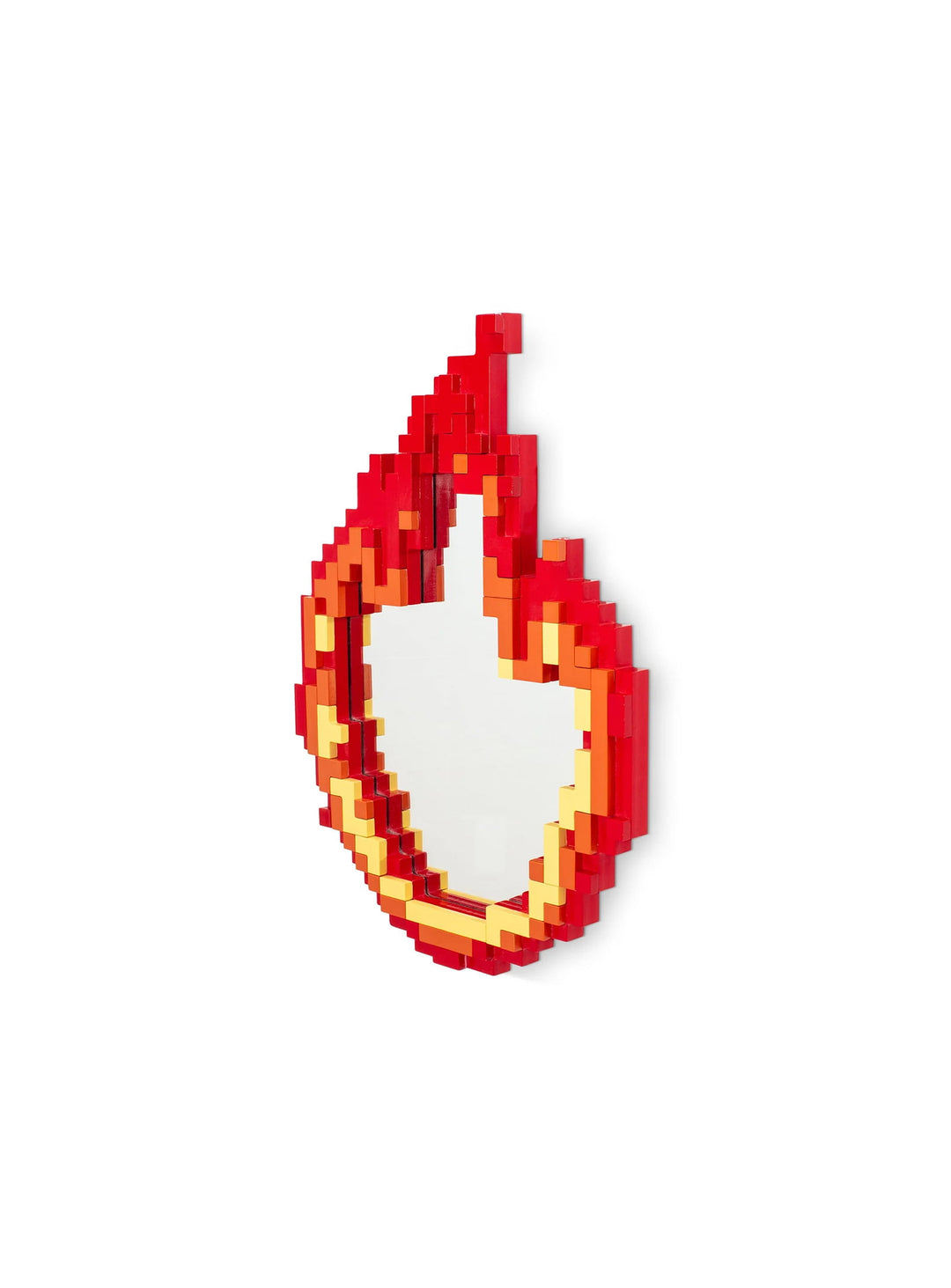 Miroir Flame Seletti Pixel : miroir déco original, effet flamme pixel et look contemporain.