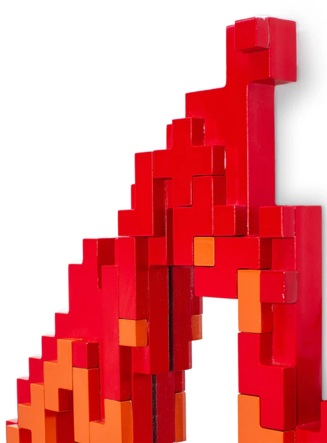 Miroir Flame Seletti Pixel : miroir design coloré, inspiration arcade et style rétro.