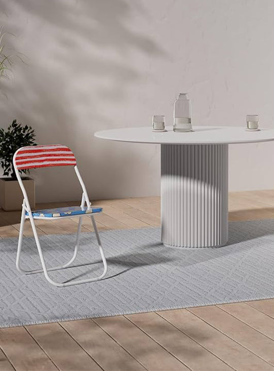 Chaise pliante Blow Pop Corn de Seletti chaise design originale.
