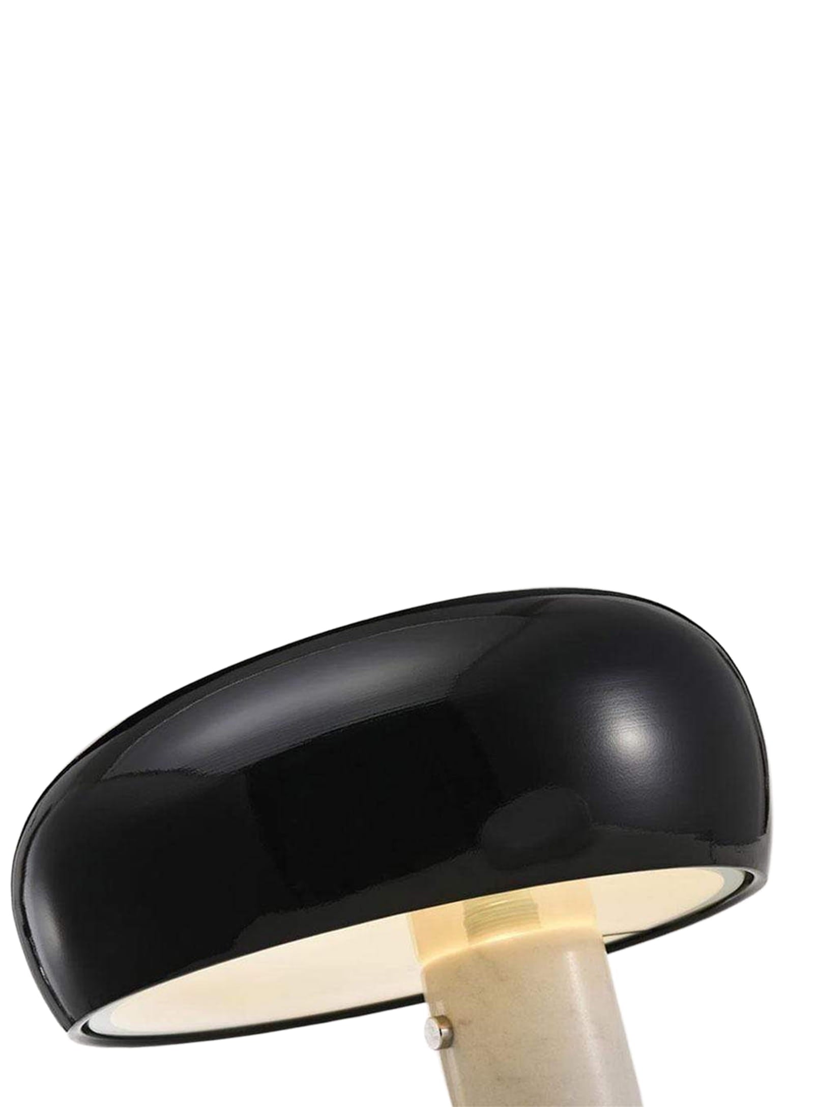 Snoopy: Marble and steel table lamp – Nüspace