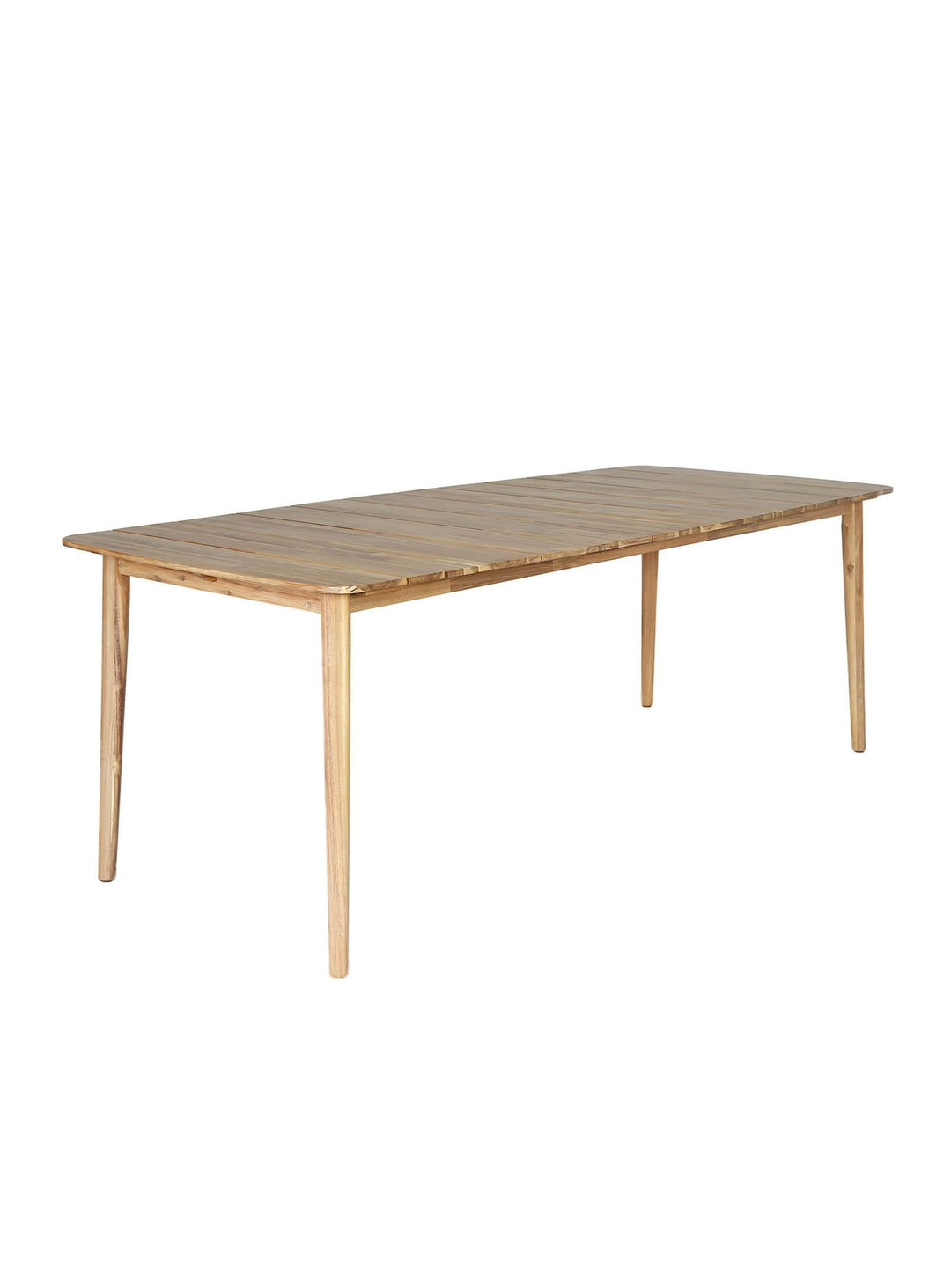 La table à dîner Sonoma allie élégance naturelle et grande durabilité en extérieur.