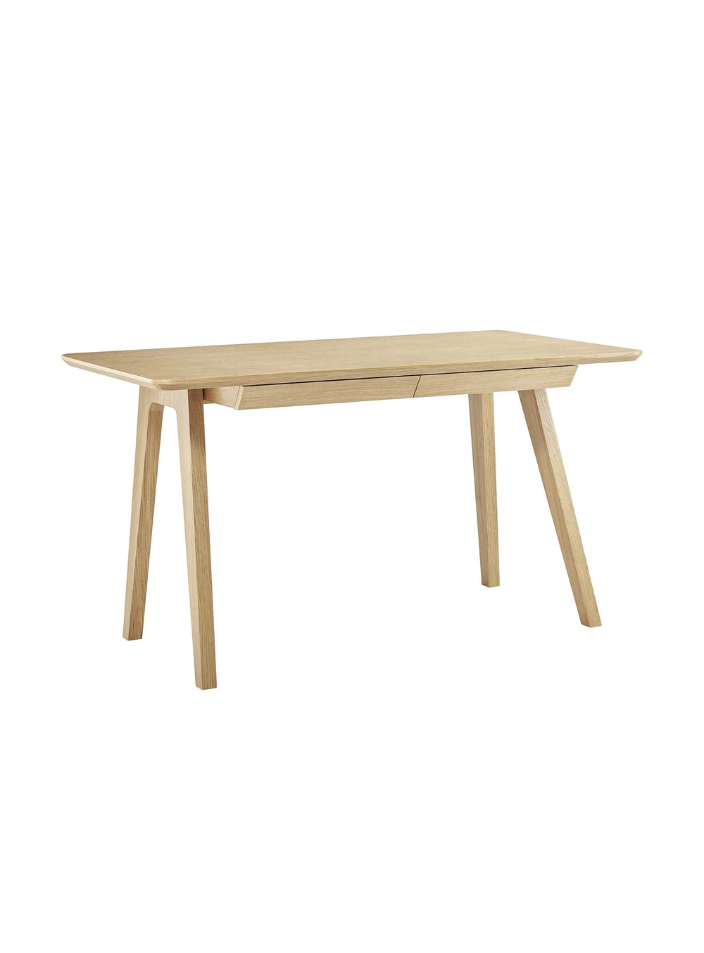 Bureau Stark en bois : design épuré, tiroirs discrets, charme naturel.