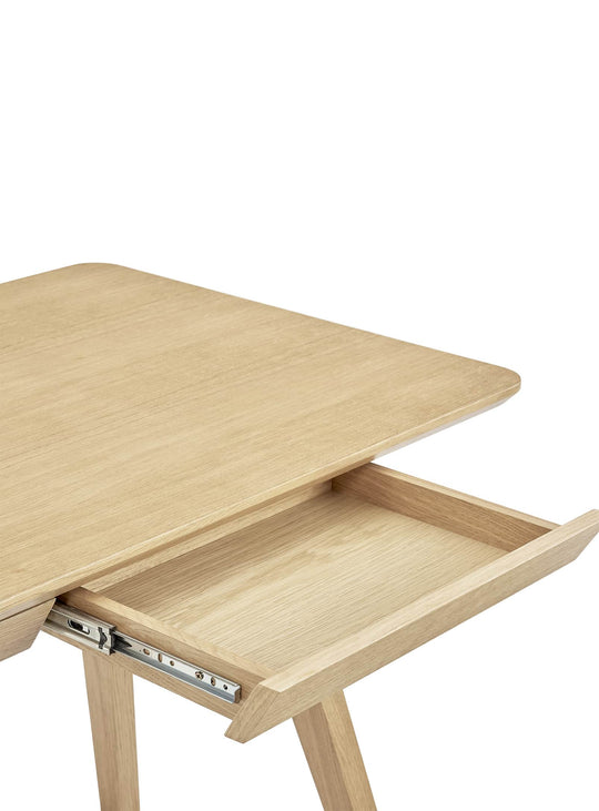 Bureau Stark : deux tiroirs pratiques et un design intemporel.