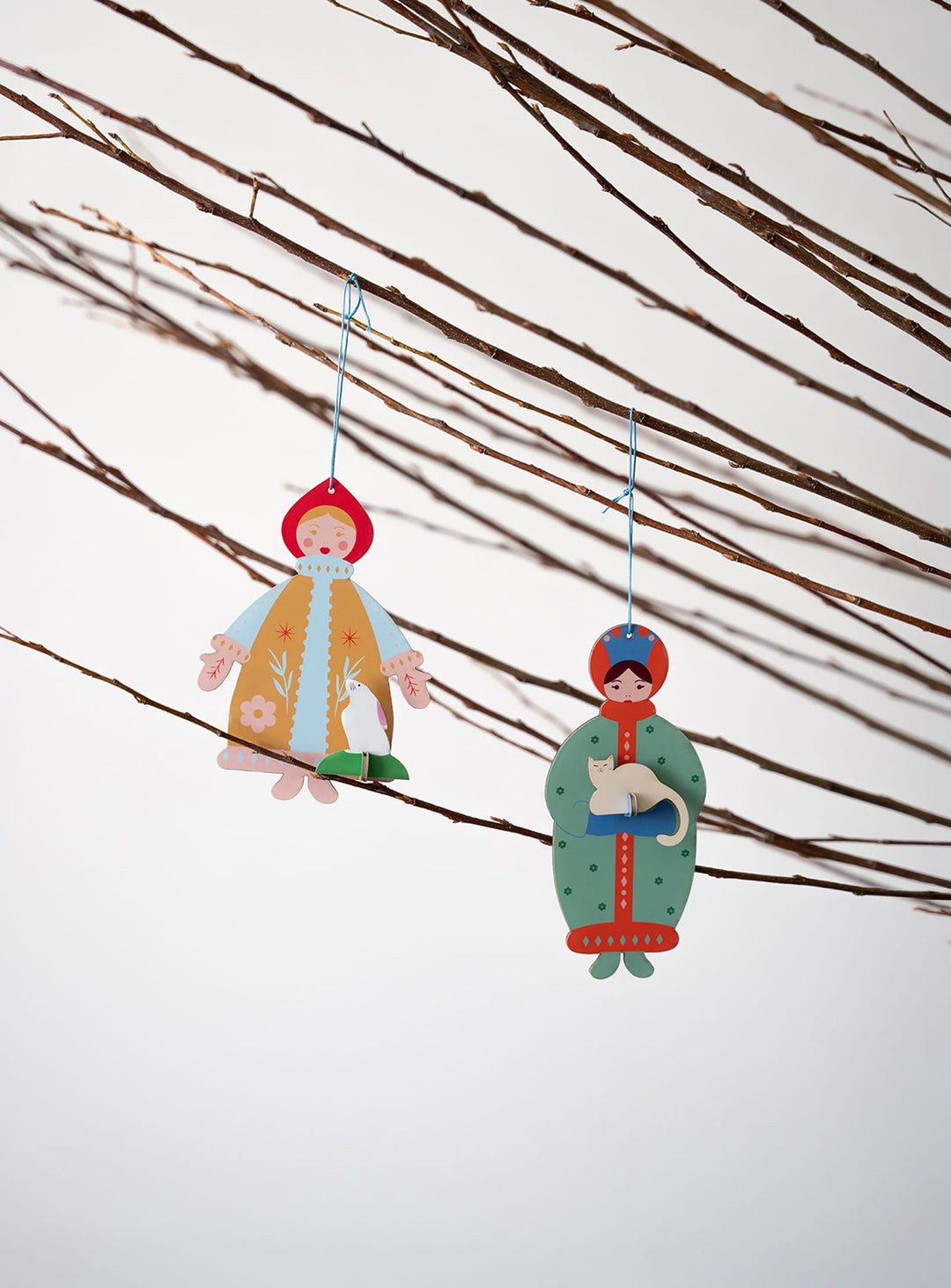 Ornements Northern Tales Ornaments Studio Roof, une décoration de Noël durable au charme nordique. the winter sisters