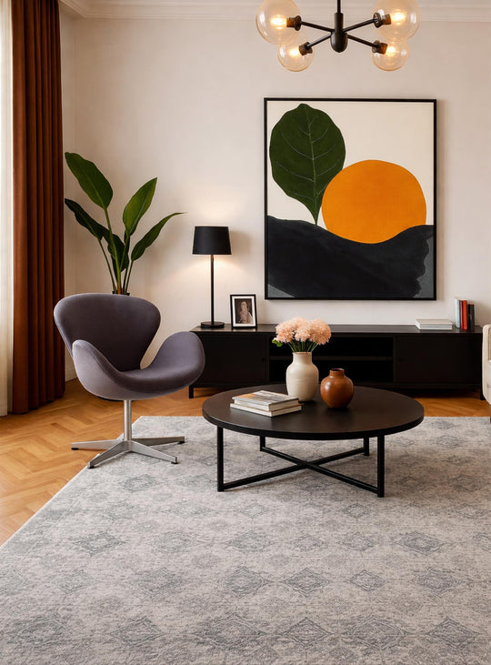 Fauteuil Swan, design iconique inspiré de Jacobsen pour un confort tout en douceur. gris foncé