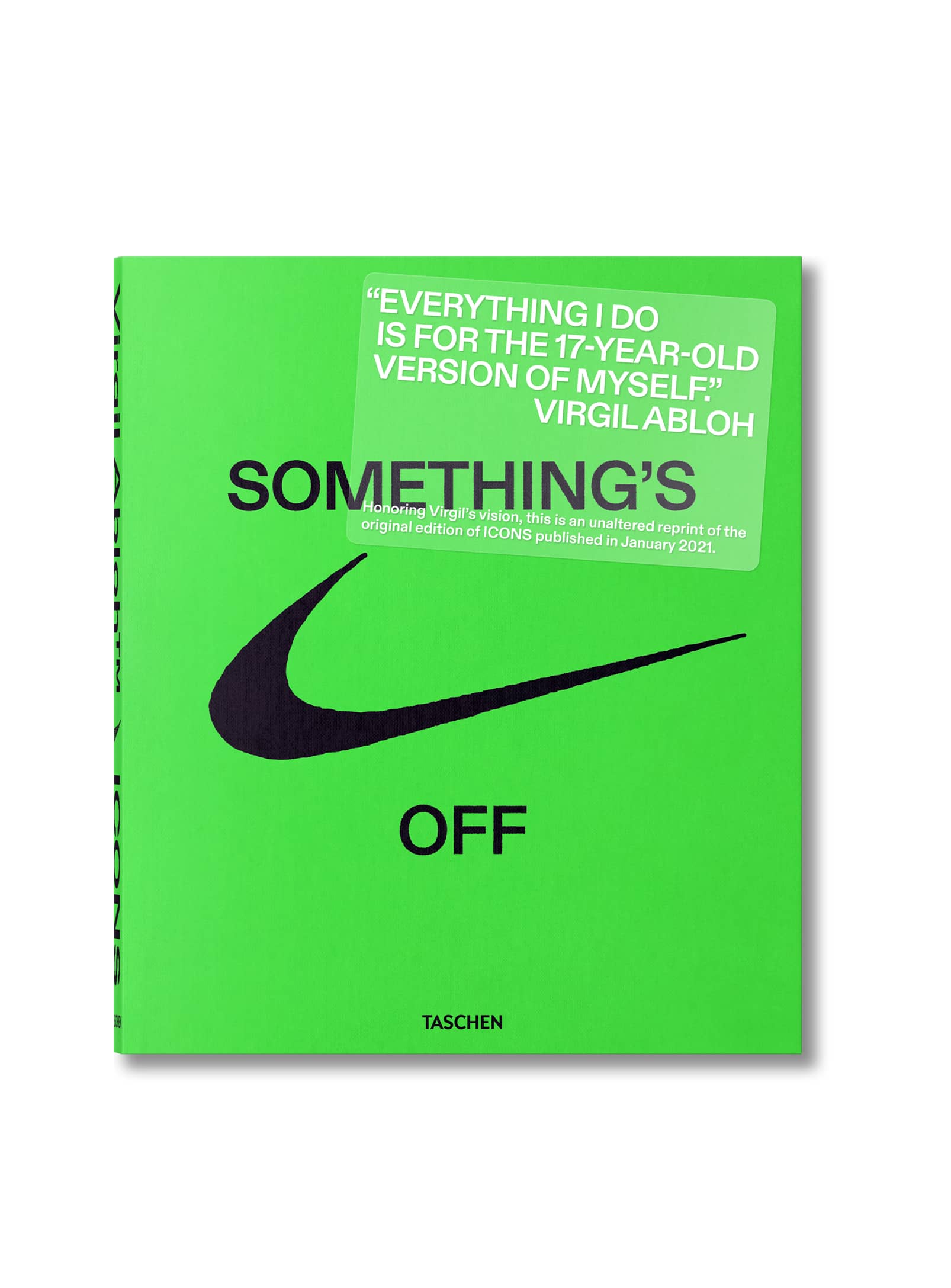 アート・デザイン・音楽 TASCHEN Virgil Abloh. Nike. ICONS Virgil Abloh. Nike. ICONS: Book - Taschen – Nüspace