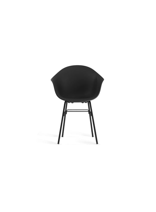 Chaise TA TOOU Design, une assise design aux courbes ergonomiques pour un confort durable. noir