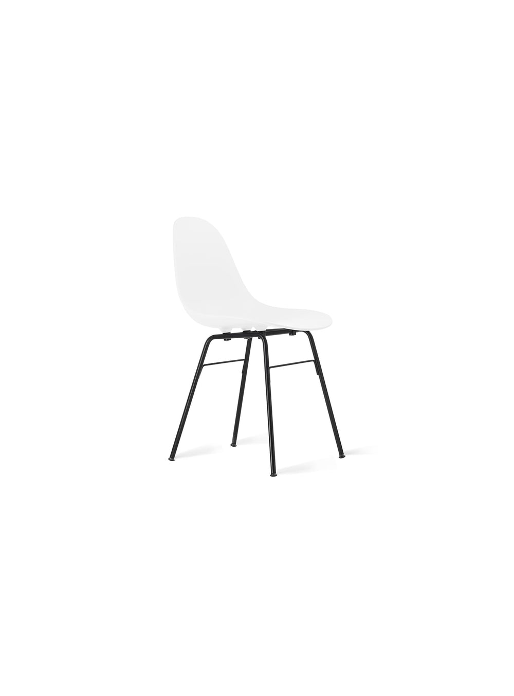 Chaise TA TOOU Design, une assise ergonomique au design inspiré des années 50. blanc