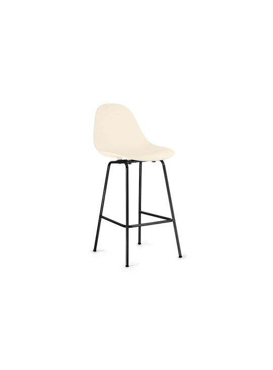 Tabouret de comptoir TA TOOU Design, un design minimaliste pensé pour le confort quotidien. creme