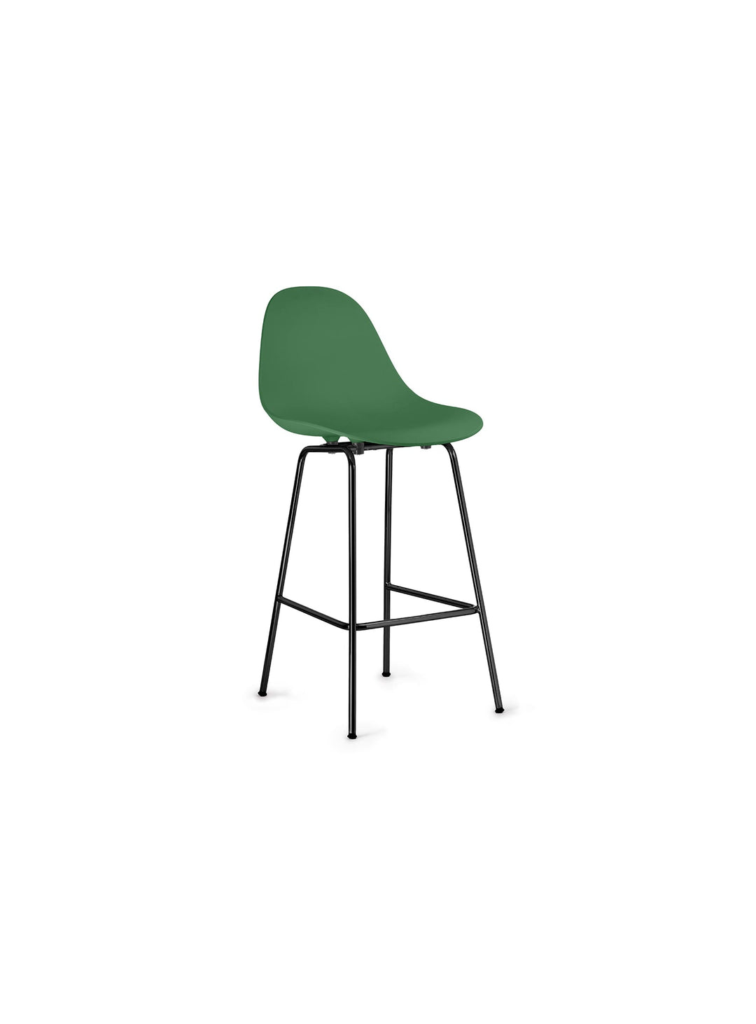 Découvrez le tabouret de comptoir TA TOOU Design, inspiré du design des années 50. vert