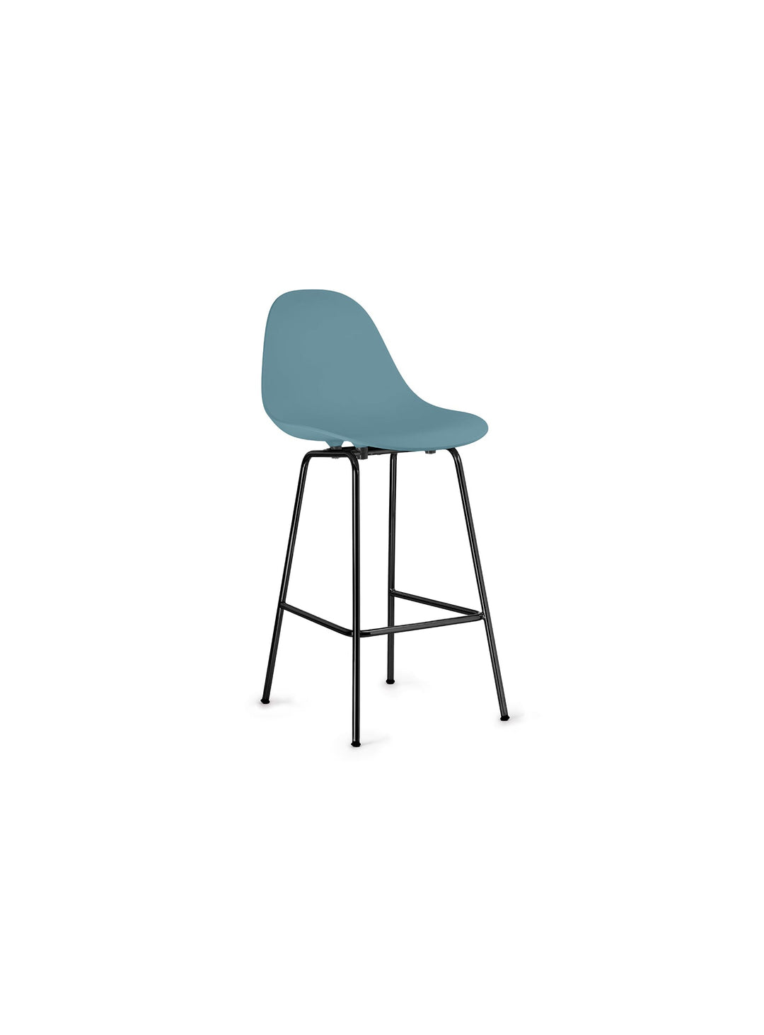 Tabouret de comptoir TA TOOU Design, un mobilier contemporain aux lignes intemporelles. bleu