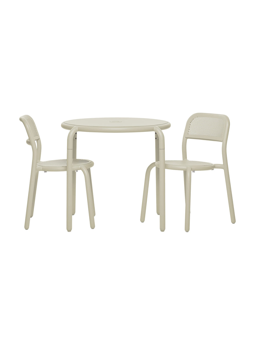 Ensemble bistro Toní<br> 1 table ronde + 2 chaises