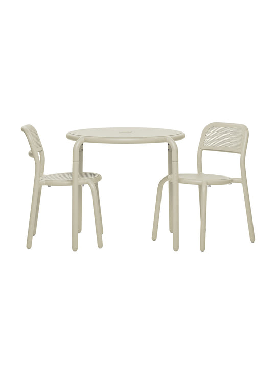 Ensemble bistro Toní<br> 1 table ronde + 2 chaises
