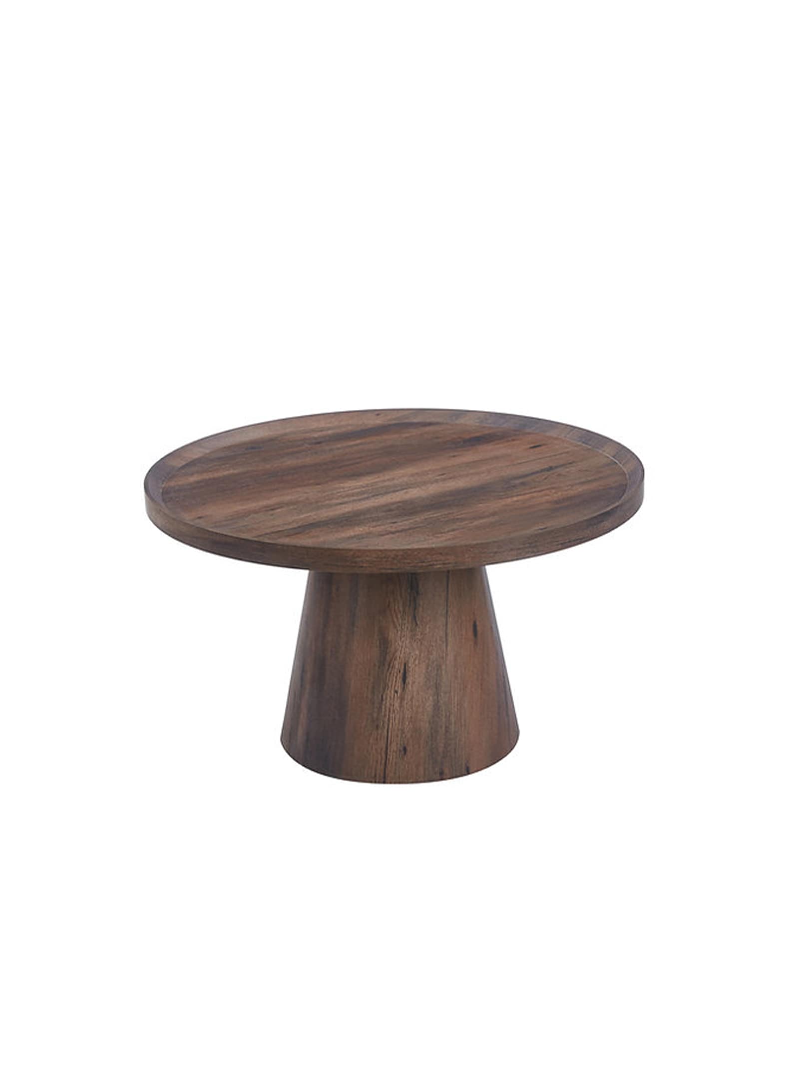 Troy: Round wooden coffee table – Nüspace