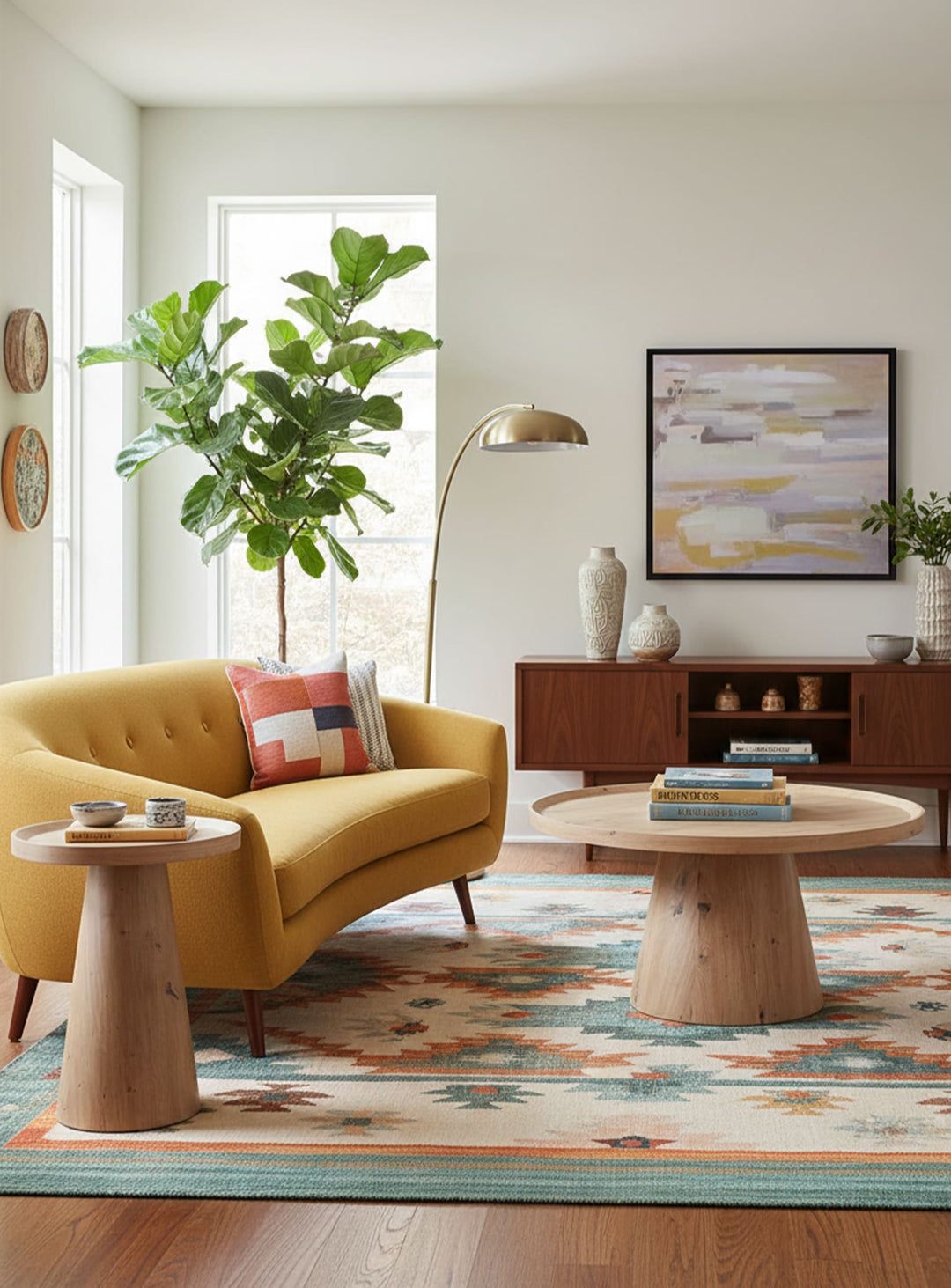 Table d’appoint Troy : élégance minimaliste et polyvalence pour sublimer chaque coin de votre maison. Naturel.