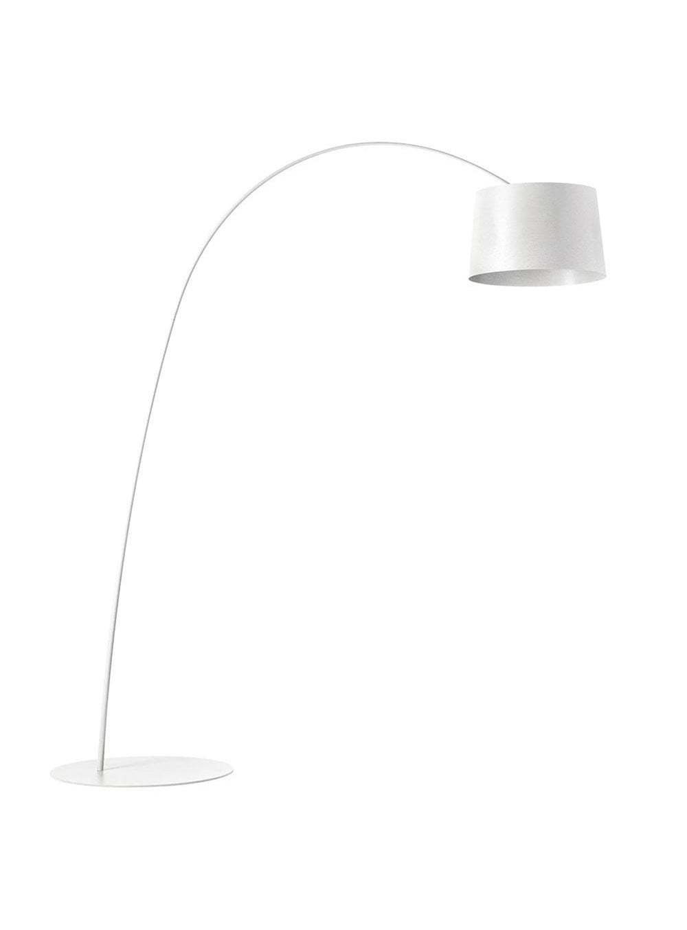 Lampe sur pied Twiggy, design iconique et éclairage réglable avec élégance. blanc