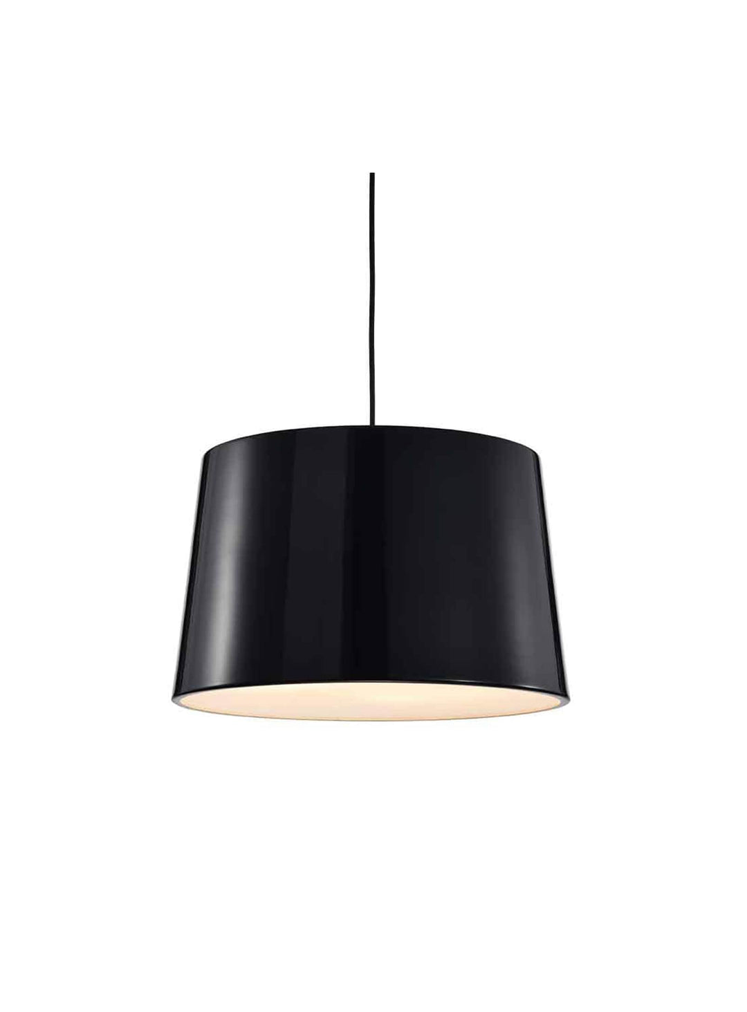 Lampe suspendue Twiggy, parfaite au-dessus d’une table ou d’un comptoir. noir